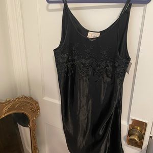 Vintage Satin Style Mini Slip Dress